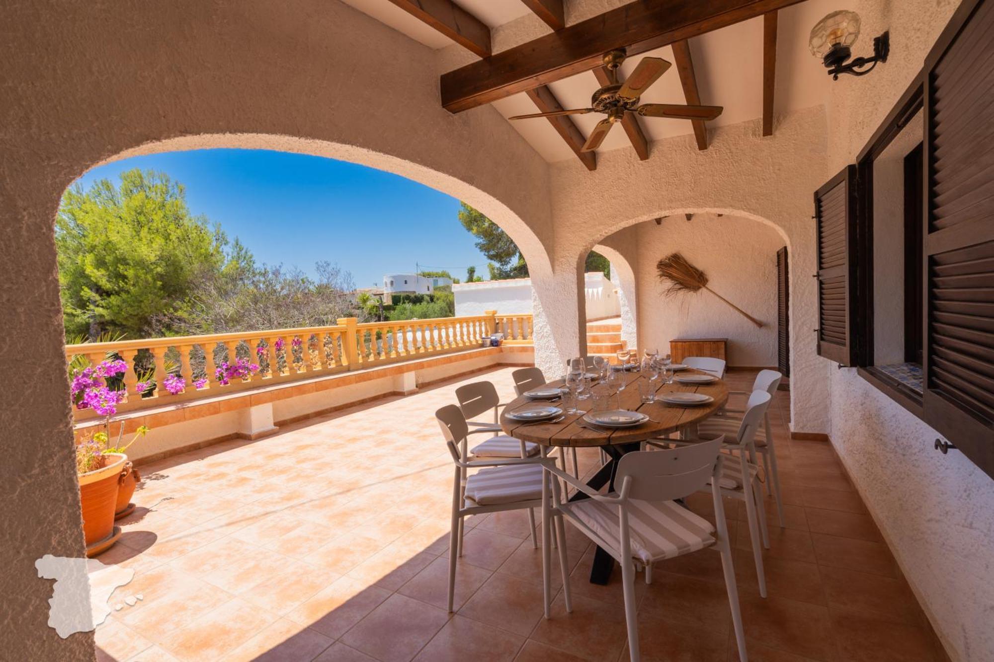 Casa Bellisimo Villa Benissa Exteriör bild