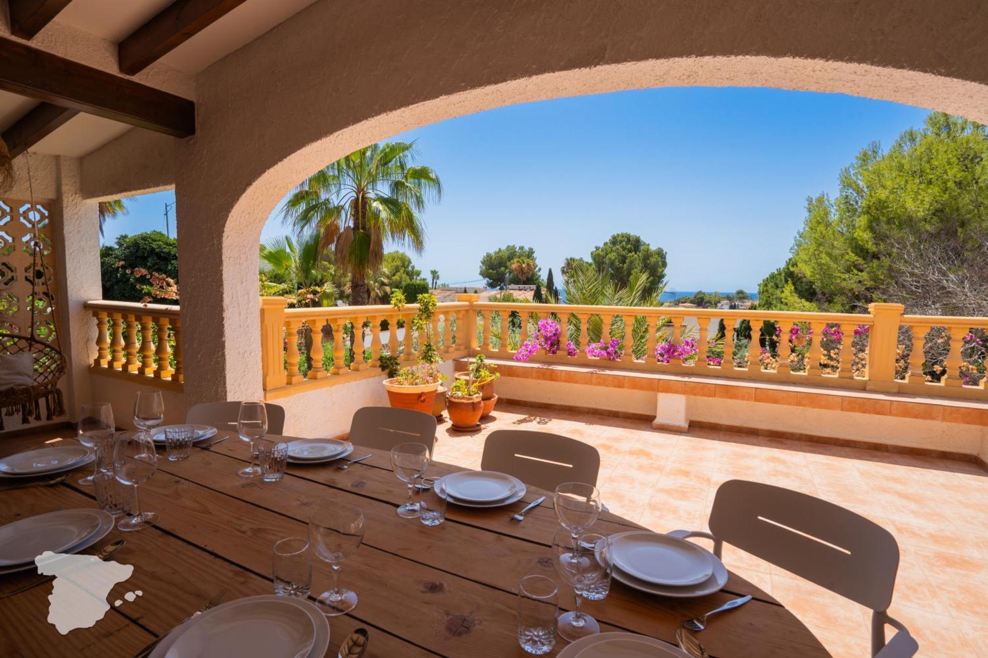 Casa Bellisimo Villa Benissa Exteriör bild